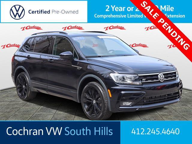 2021 volkswagen tiguan 2.0t se r-line black 4motion
