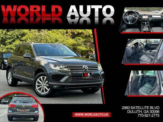 2016 volkswagen touareg vr6 sport