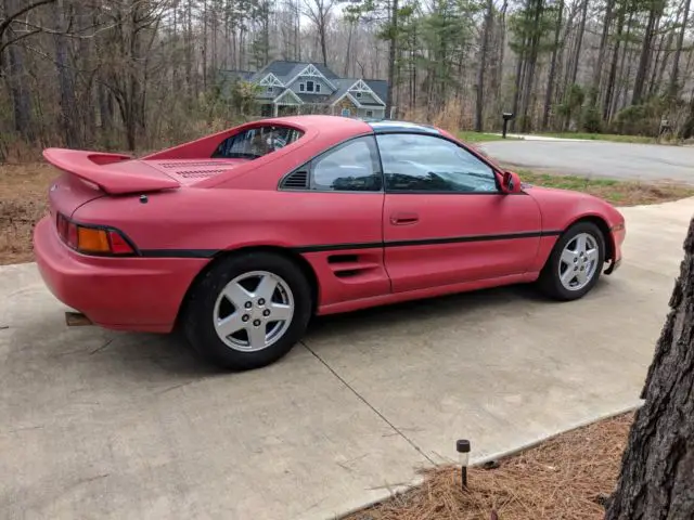 1994 toyota mr-2 5-speed t-top matte red daily driver rare mr2 rust free