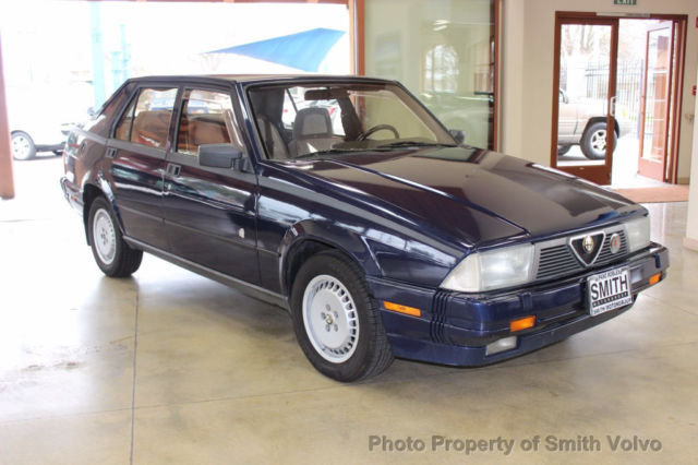 1987 alfa romeo milano gold 87000 original miles no reserve!!!!!!!!!!!!!