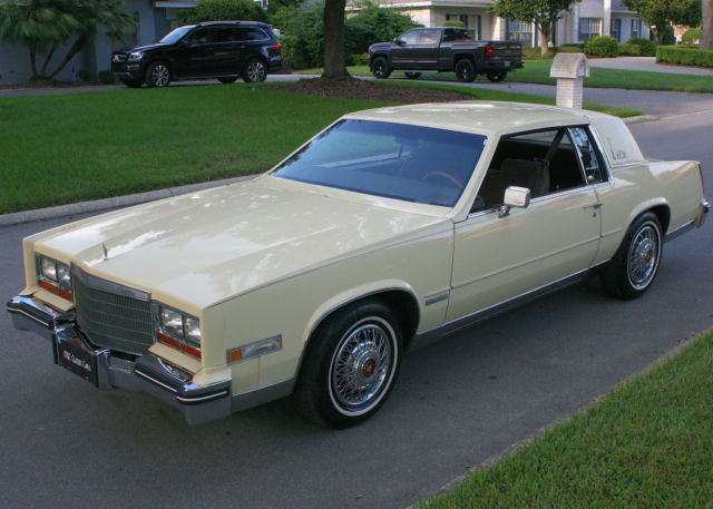 two owner florida luxury survivor -1982 cadillac eldorado coupe - 34k mi