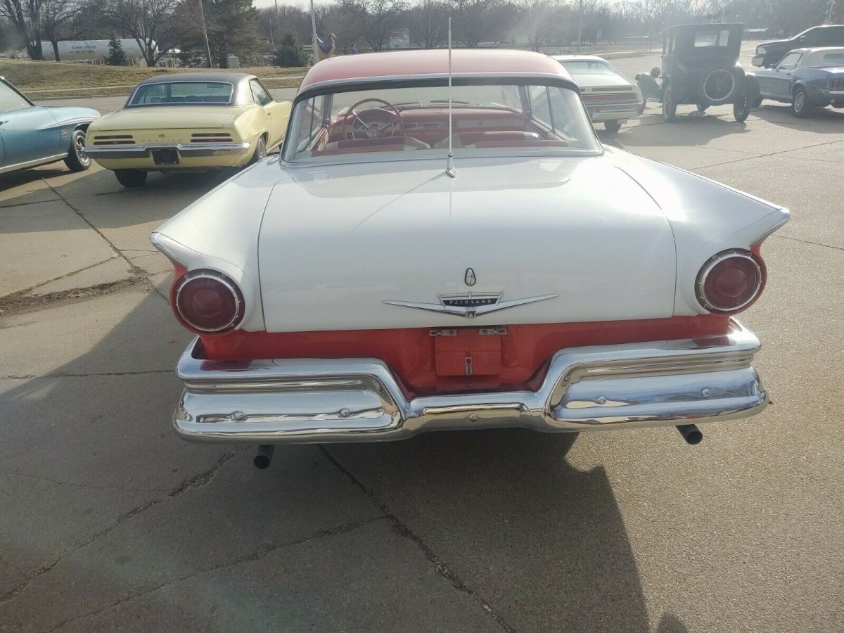 57 ford fairlane 500 hardtop / complete ground up restoration / automatic /