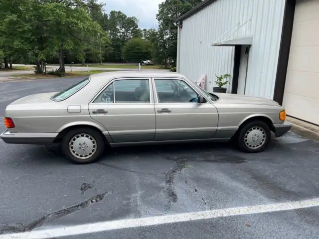 1991 mercedes-benz 300se sedan grey rwd automatic se