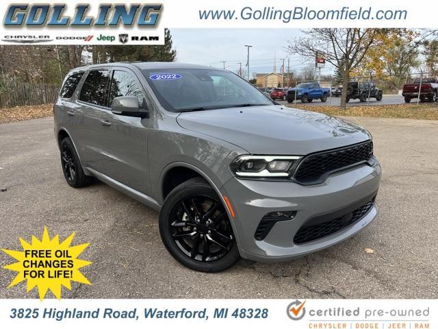 2022 dodge durango gt