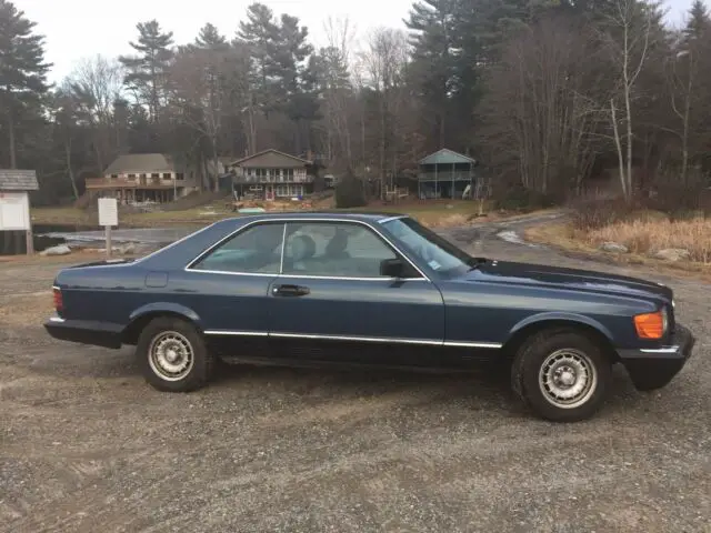 1984 mercedes benz 500 sec reliable daily driver - head turner - fun to drive