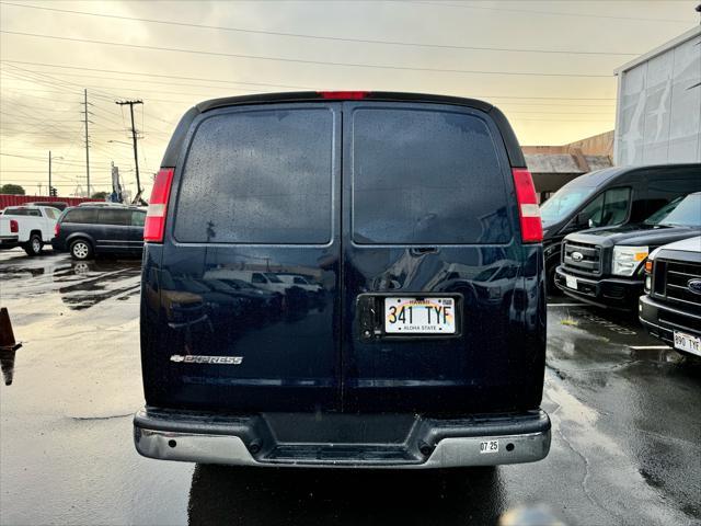 2018 chevrolet express 2500 work van