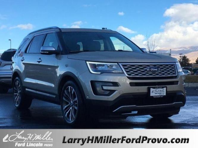 2017 ford explorer platinum awd platinum 4dr suv for sale in provo, utah