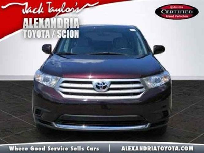 2012 toyota highlander in alexandria, va