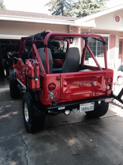 1984 jeep cj7 laredo with factory air, ps, pb, automatic, 4.2l 258 cid efi