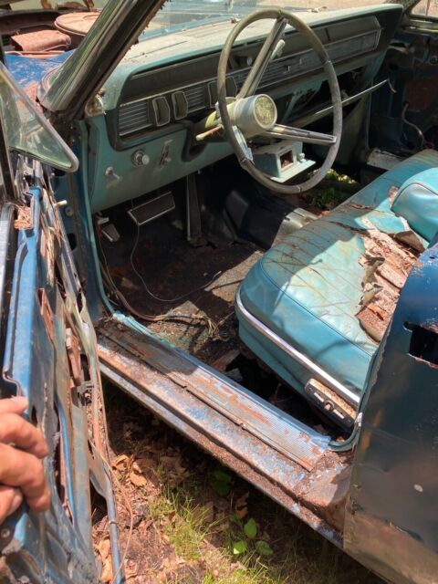 1965 lincoln continental convertible blue rwd automatic