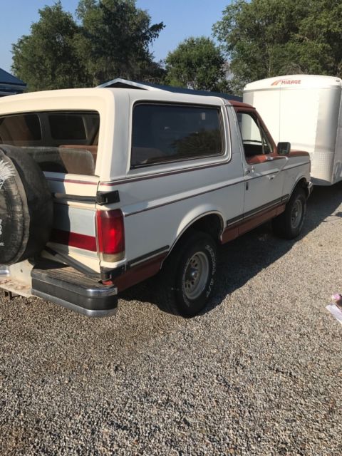 1987 ford bronco 5.8l v8 4x4