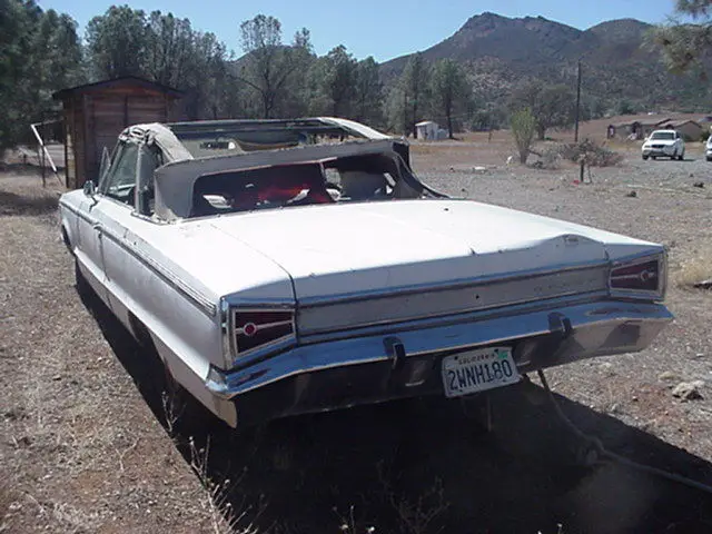 dodge custom 880 convertible 1965 restore-- stock
