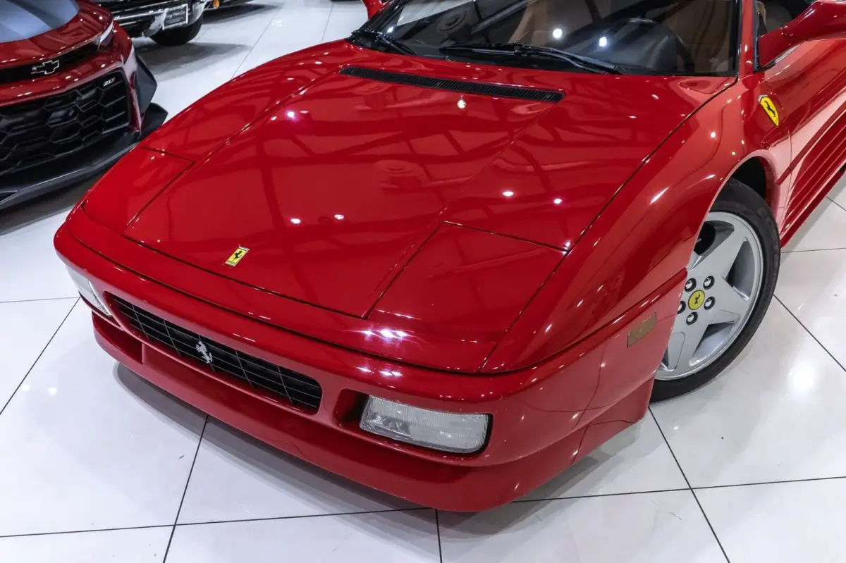 1990 ferrari 348 ts gated 5 -speed just serviced low miles! 4.3l v8