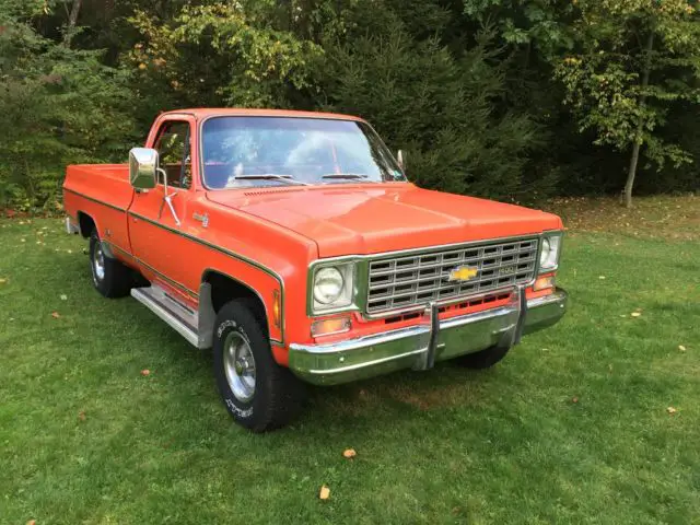 1976 chevrolet silverado pickup 4x4
