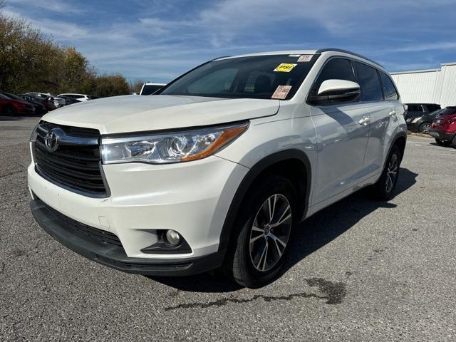 2016 toyota highlander xle