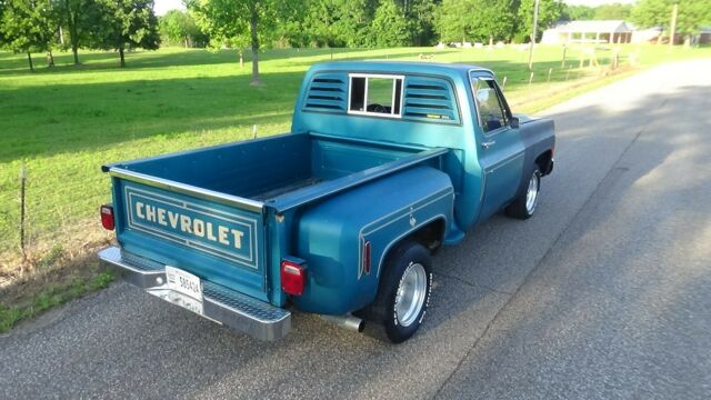 1973 chevrolet stepside truck / built 350 / ps pb / silverado sierra c-10