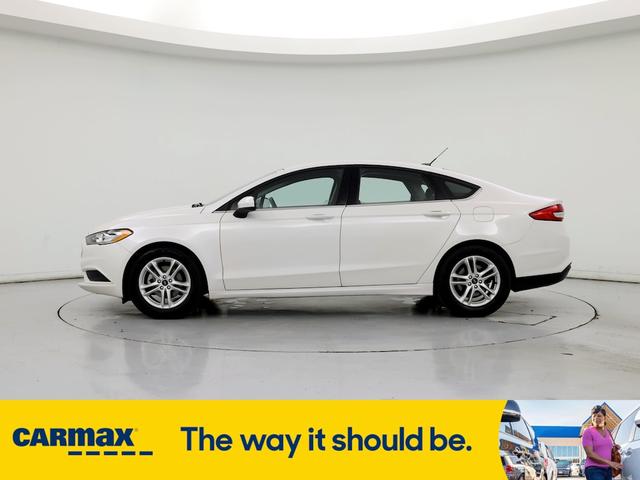 2018 ford fusion se