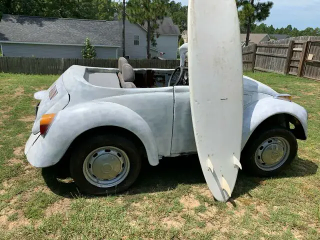 1974 volkswagen shortened & chopped "shorty" parade advertising cute vw bug
