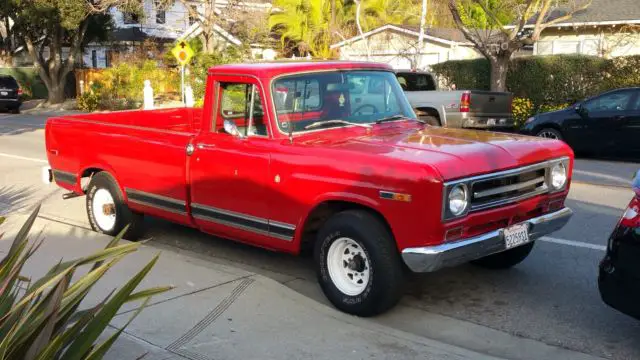 1970 international harvester 1200d 2wd 3/4 ton longbed pickup