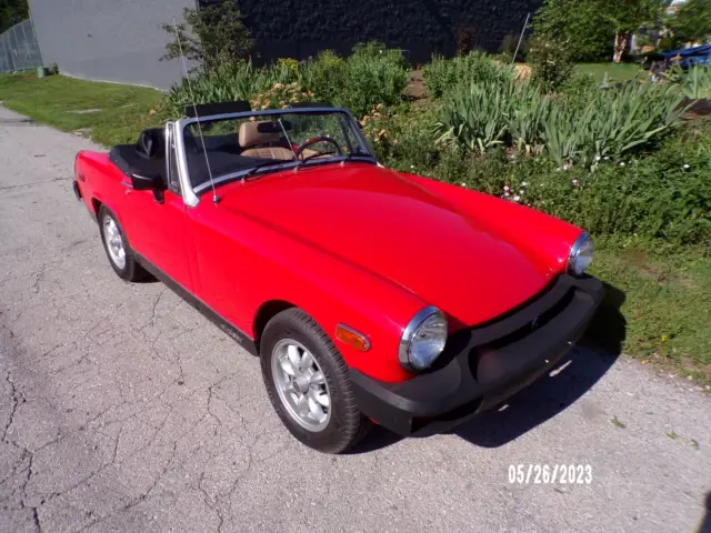 1979 mg midget, really nice inside & out, 37767, alloy's, nardi wheel, weber, !!