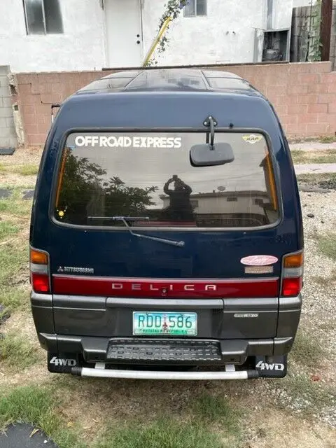92 mitsubishi delica left hand drive exceed crystal roof