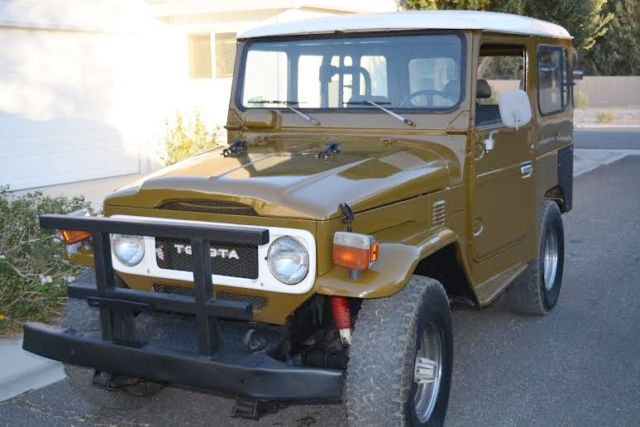 mostly original & complete fj40 landcruiser- fun to drive- 1980 1981 1982 1983
