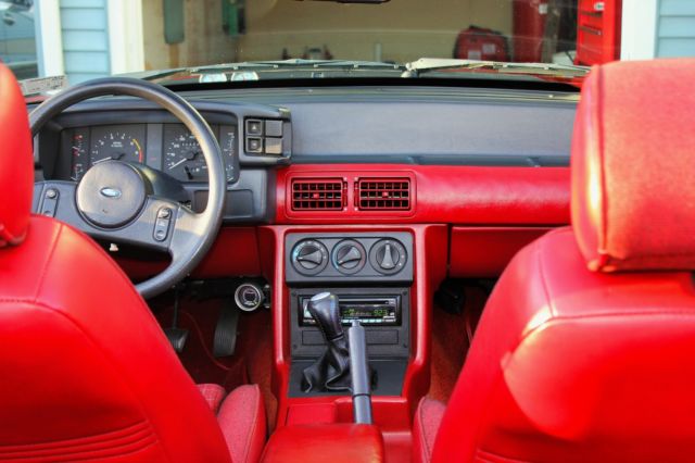 1987 mustang gt convertible 5spd supercharged fully built 90k original miles!!!!