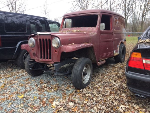 willys wagon panel 1959 project