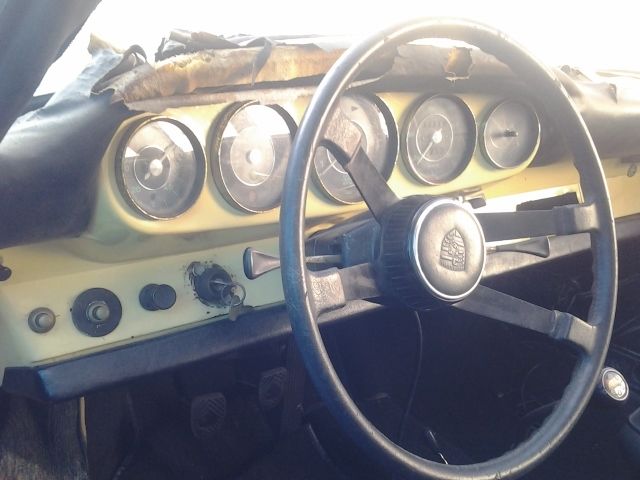 1965 porsche 912 painted dash