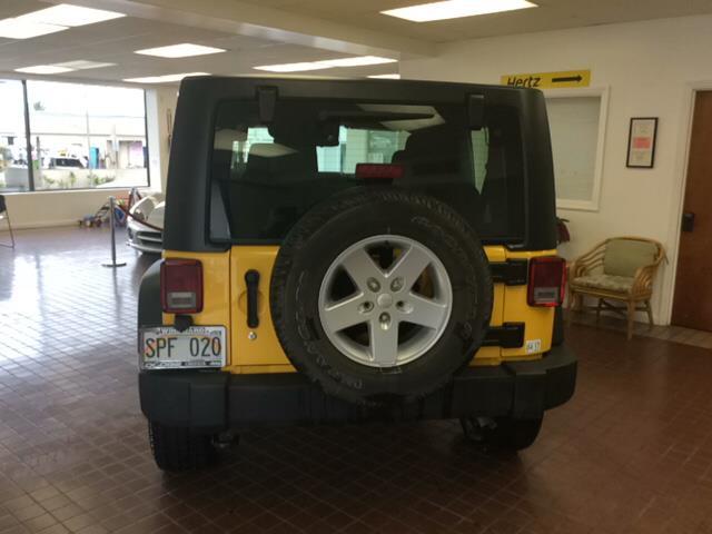 2015 jeep wrangler sport 4x4 sport 2dr suv for sale in kaneohe, hawaii