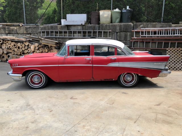 1957 chevrolet bel air with 283 motor