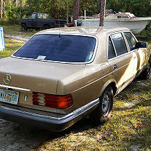 1983 mercedes-benz 380sel base sedan 4-door 3.8l