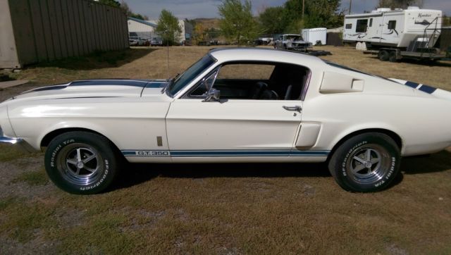 1967 ford shelby gt 350 mustang hipo 289 4 speed wimbeldon white video!