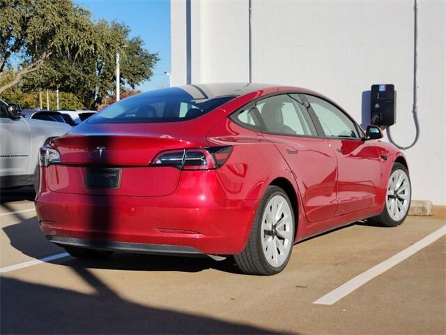 2022 tesla model 3 standard range