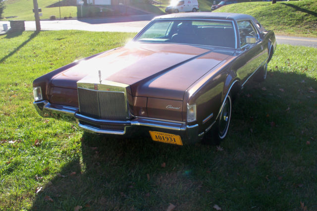 72 lincoln mark iv - 69,644 original miles