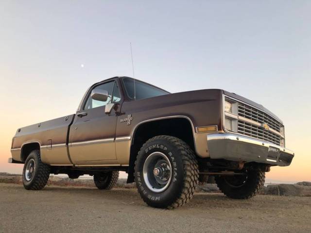 1983 chevrolet 4wd k10 silverado california original paint survivor no reserve