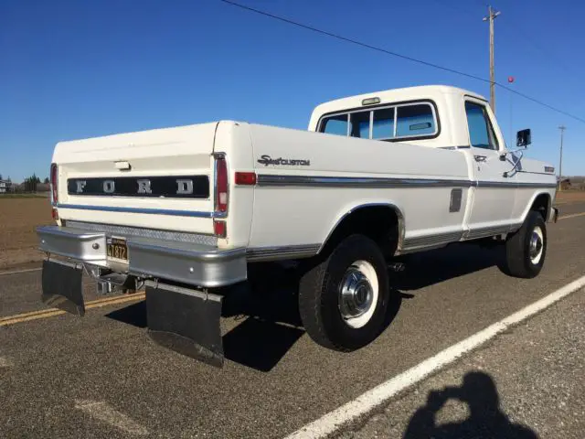 1971 f250 4x4 california survivor truck high boy bumpside sport custom 4wd