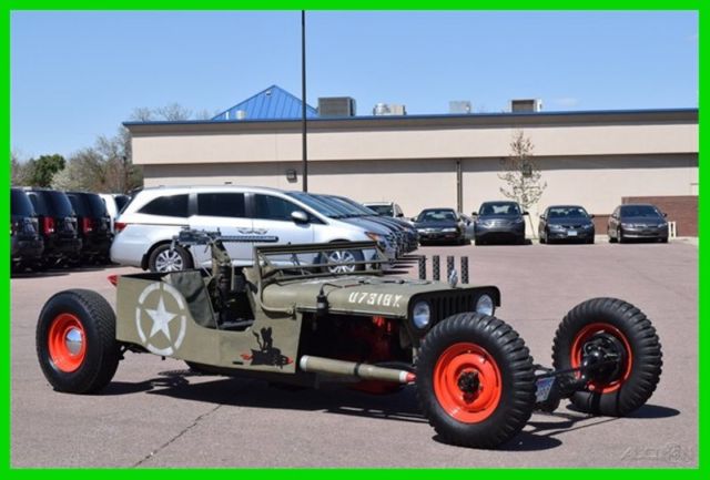 1949 jeep willys rat rod custom show winner