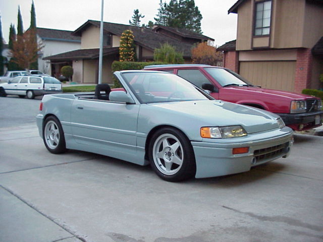 1988 convertible honda crx hf custom body kit, only 110,000 original miles!