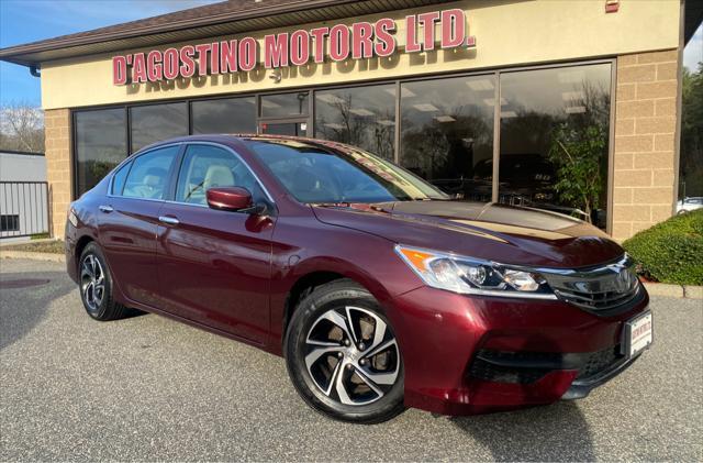 2017 honda accord lx sedan cvt