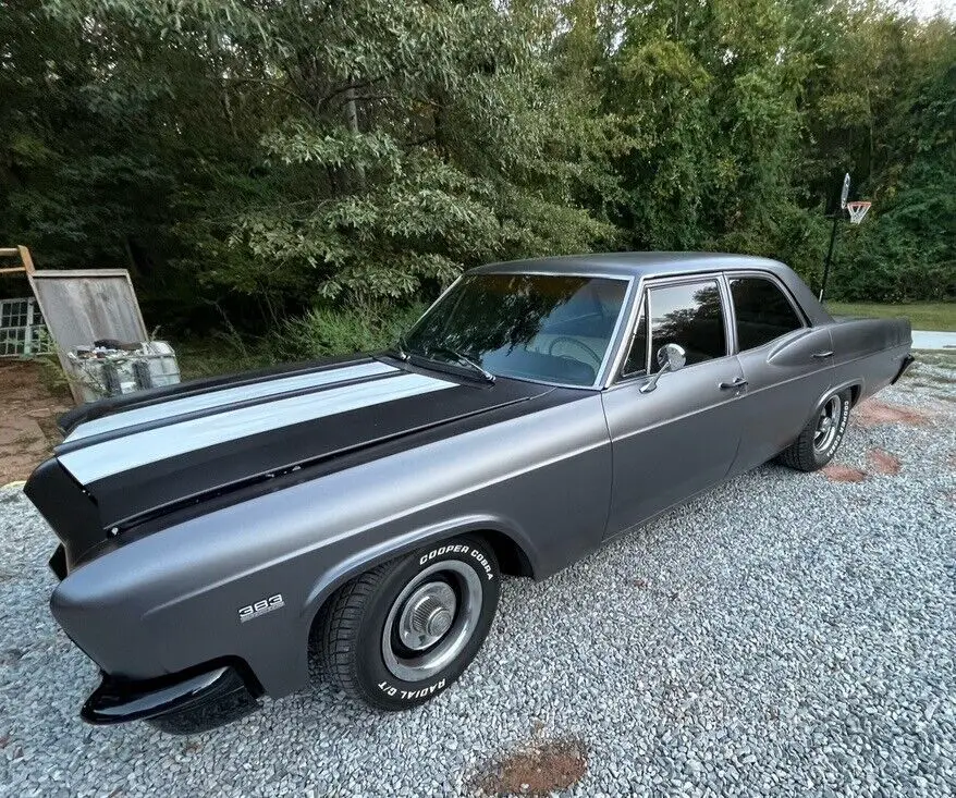 1966 chevrolet bel air sedan grey rwd automatic business