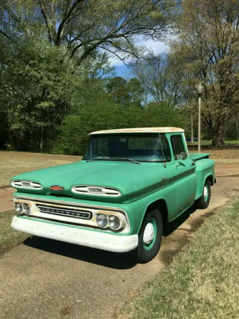 1961 chevrolet apache stepside pickup truck