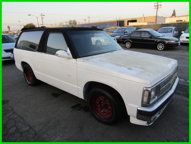 1988 chevrolet s-10 blazer used 4.3l v6 12v automatic no reserve