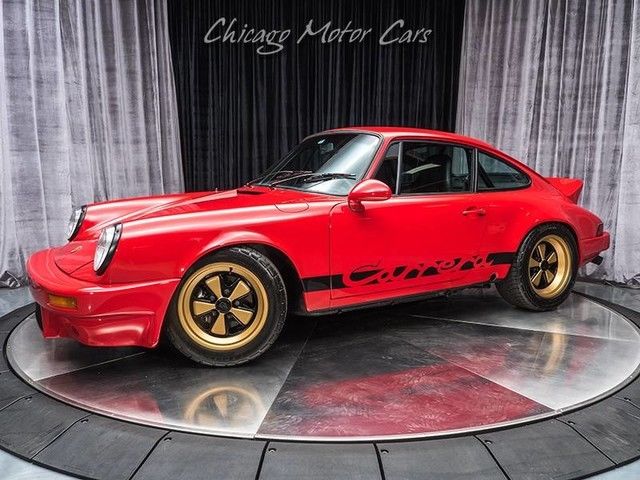 1975 porsche 911 coupe red