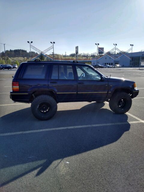 1993 jeep grand cherokee suv blue 4wd automatic limited