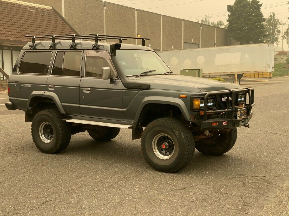 1989 toyota landcruiser hj61 vx 5spd manual right hand drive cut & turn soa 24v