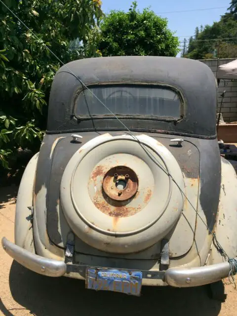 1950 mercedes benz 170va sedan 4door (no motor or trans)