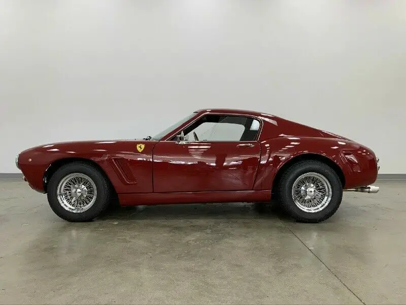 1961 ferrari 250 swb tribute 1069 miles burgundy coupe 2.8 liter manual