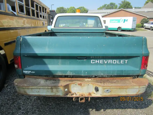 1986 chevrolet c20 custom standard cab pickup 2-door 5.7l