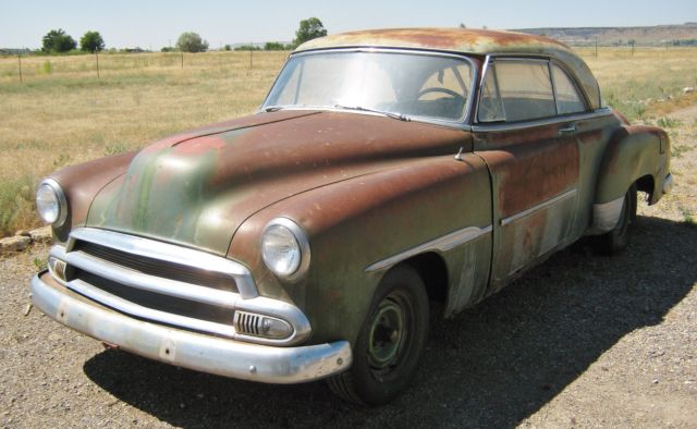 1951 chevy bel air deluxe 2 door - clear title - 1957 chevy differential-oem 216
